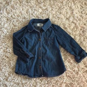 Old Navy 2T Denim Button Up